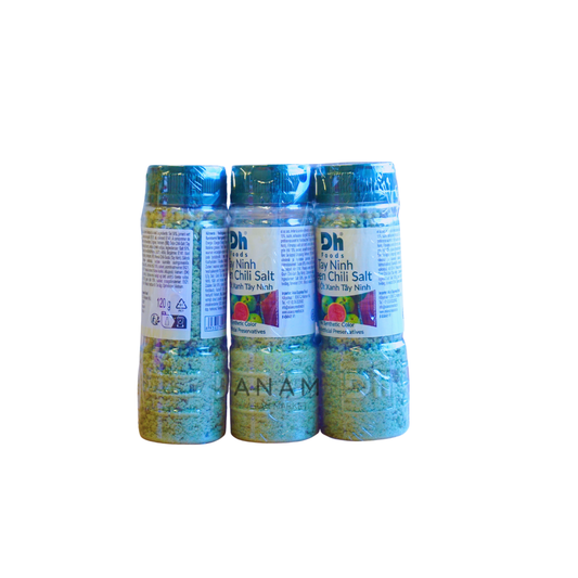 DH FOODS - Dipping Salt Green Chili 24 x 120G | 青辣椒蘸盐 | Muoi ot xanh