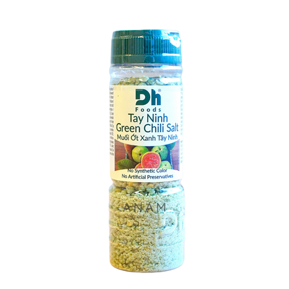 DH FOODS - Dipping Salt Green Chili 24 x 120G | 青辣椒蘸盐 | Muoi ot xanh