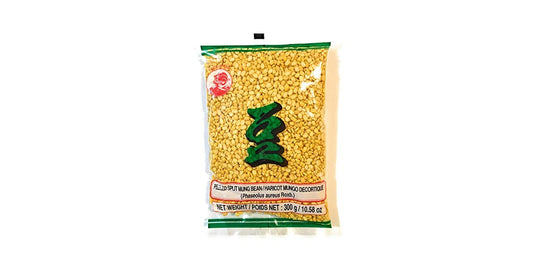 COCK - PEELED SPLIT MUNG BEAN 50 x 400G | 去皮绿豆 | Dau Xanh Khong Vo