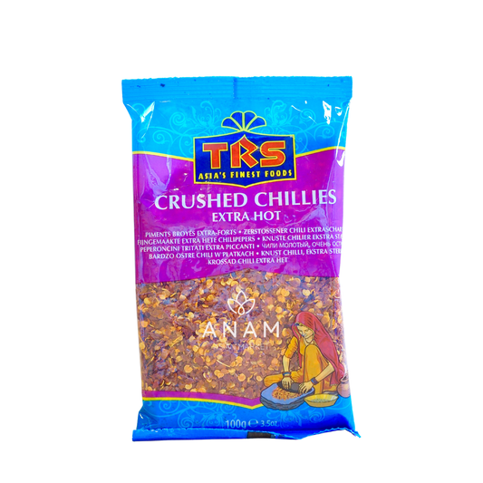 TRS - Chili Crushed Extra Hot 15 x 100 G | 辣椒碎 | Ot kho