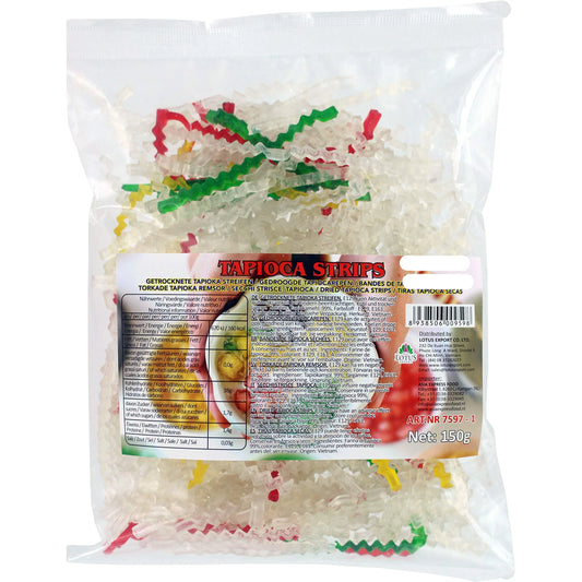 LOTUS GRAND - Tapioca Strips 32 x 150 G | 木薯条 | Bot khoai