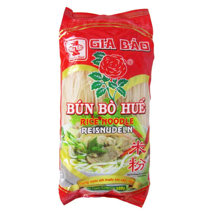 GIA BAO Bun Bo Hue Rice Noodle 300g | 米粉 | Bun Bo Hue Gia Bao