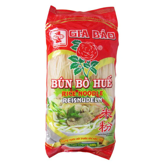 GIA BAO Bun Bo Hue Rice Noodle 300g | 米粉 | Bun Bo Hue Gia Bao