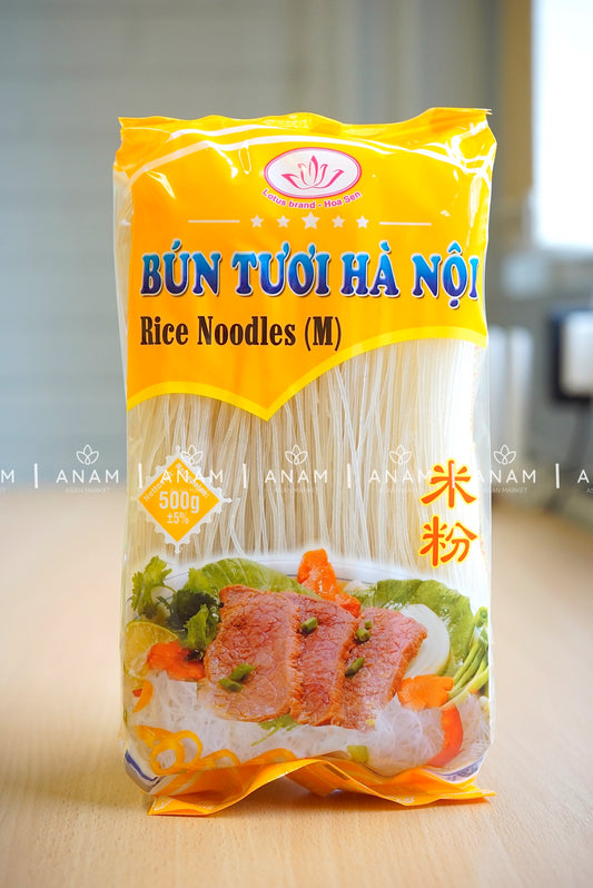 LOTUS Rice Vermicelli (M)20 x 500G | 桂林米粉 | Bun Tuoi (M)