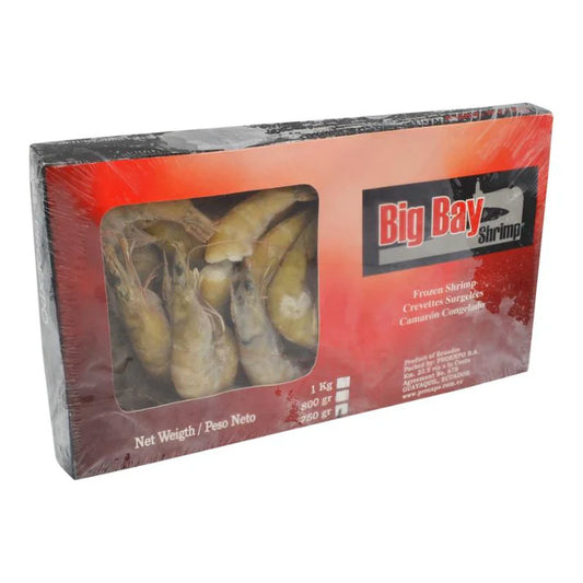 Big Bay HOSO Shrimp 20/30 750g | Big Bay 白虾 20/30 有头有壳 750g