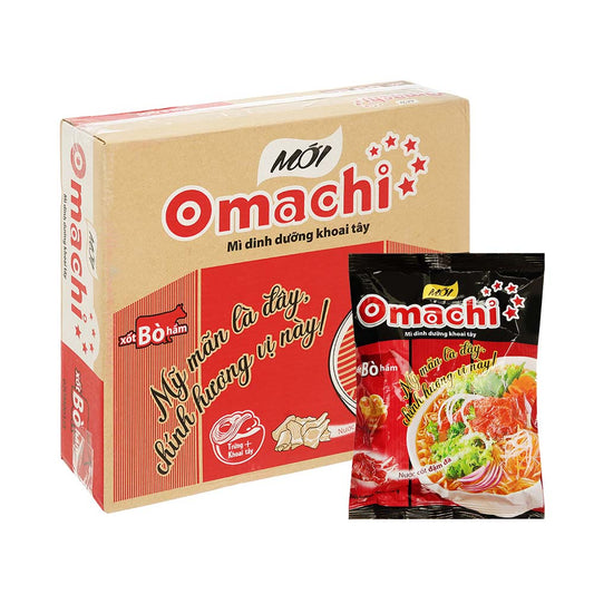 Omachi Instant Beef Noodles 30 x 79G| 大町牛肉面 | Mi bo